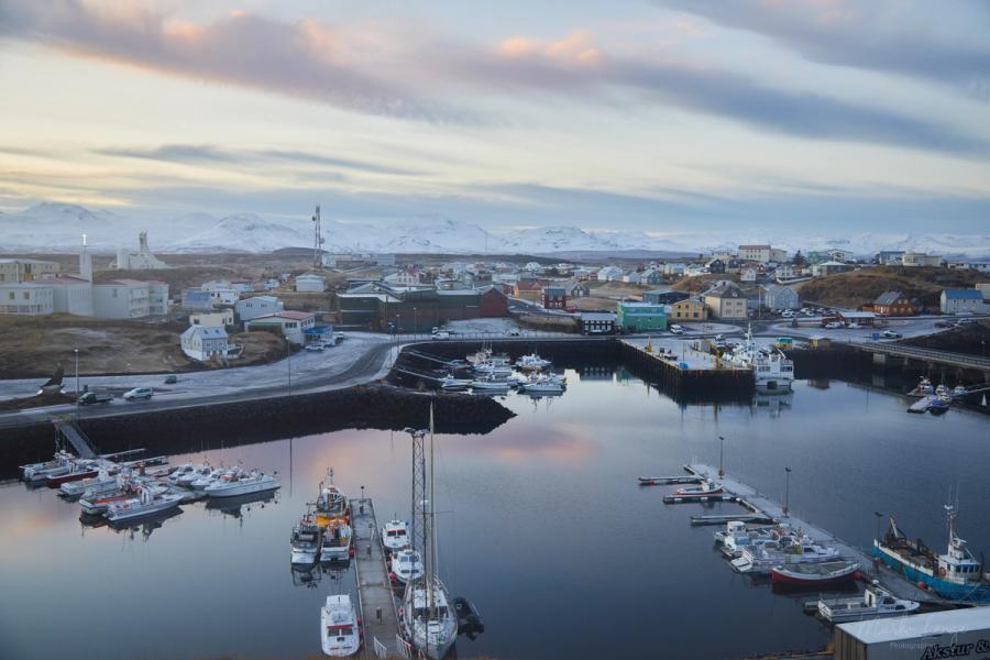 Boote in Stykkishólmur