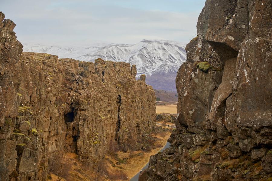 Blick über Þingvellir