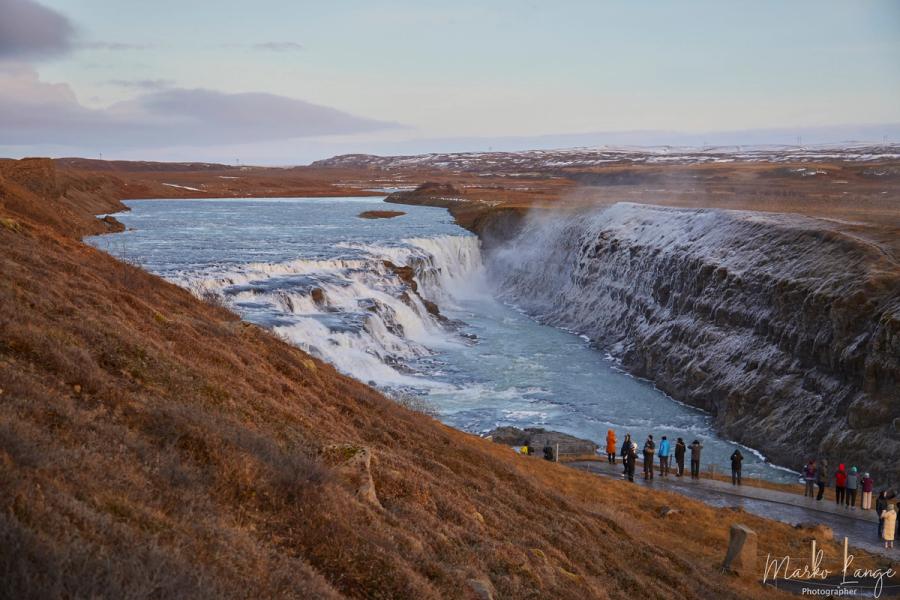 Gullfoss und die Hvítá
