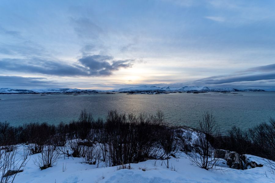 Kurzer Tag über Sommarøy