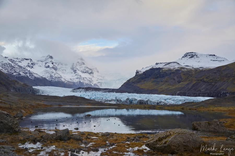 Auslassgletscher des Vatnajökull