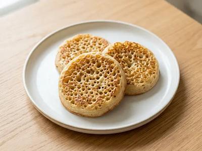 Crumpets (plain, low sodium)