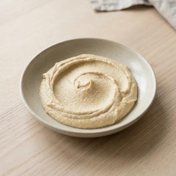 Hummus (plain, no added salt)