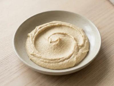Hummus (plain, no added salt)