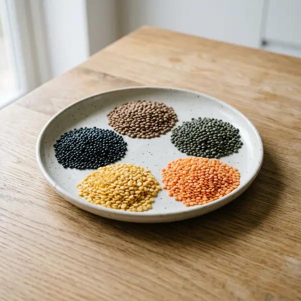 Lentils (Brown, Green, Red, Yellow, Black)