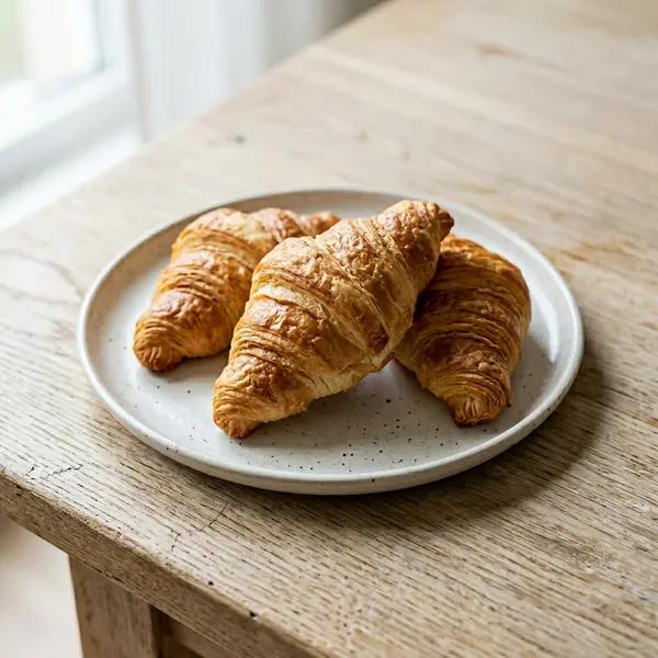 Soft Croissants (Plain, No Filling)