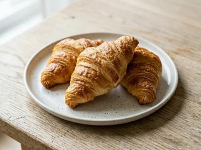 Soft Croissants (Plain, No Filling)