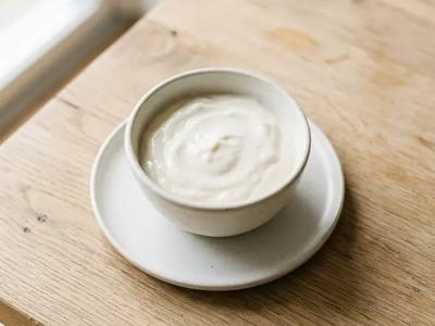 Almond milk yogurt