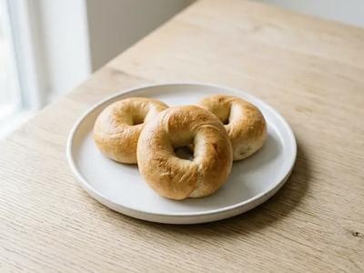 Bagels (soft, plain, no toppings)