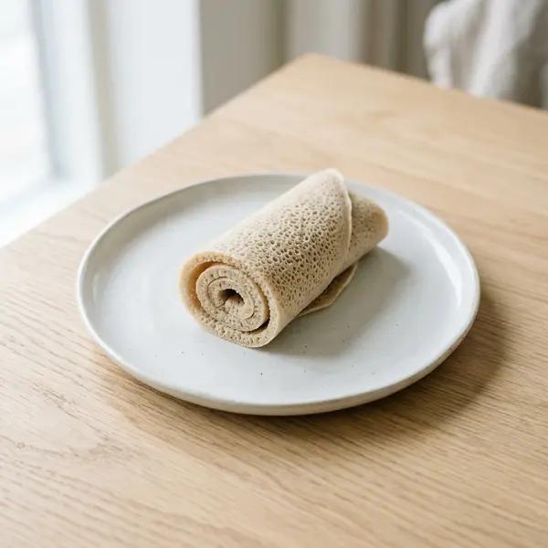 Injera (Ethiopian flatbread)
