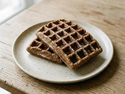 Waffles (whole grain, low sugar)