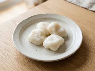 Mochi (plain, soft rice cake)