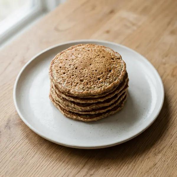 Pancakes (whole grain, low sugar)
