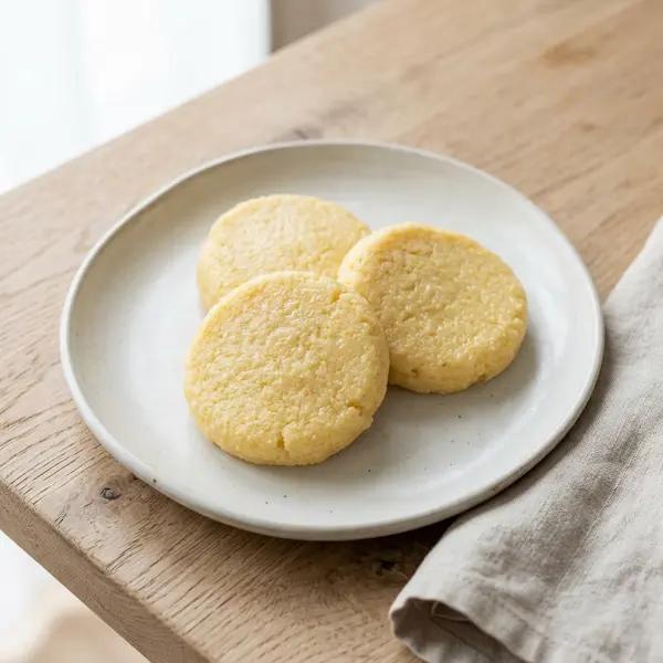 Polenta Cakes (soft, unsalted)