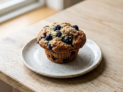 Blåbærmuffin