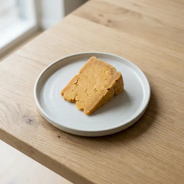 Plant-based cheddar