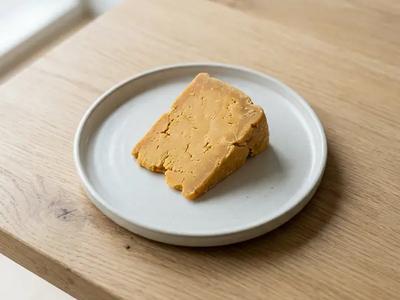 Plant-based cheddar