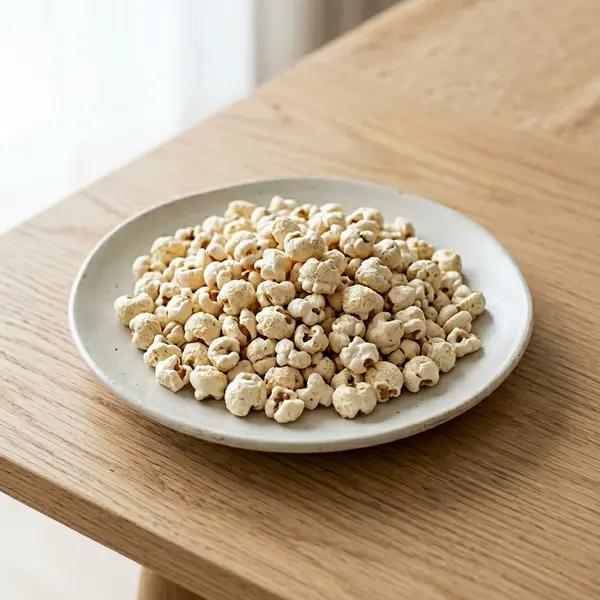 Puffed Corn (unsalted, unsweetened)