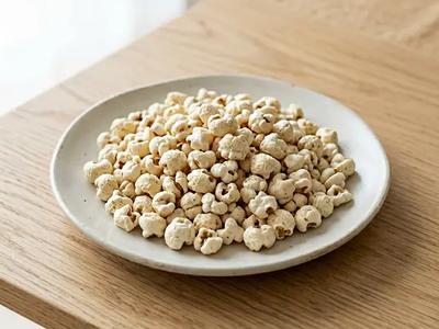 Puffed Corn (unsalted, unsweetened)