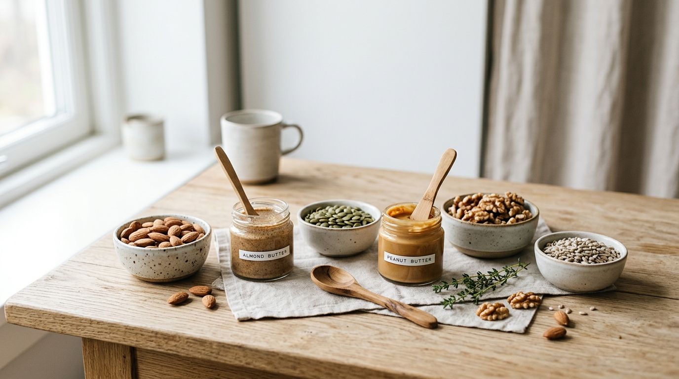 Nødder, frø og smør: fødevarer og graviditetsdiabetes