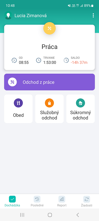 Mobilná aplikácia