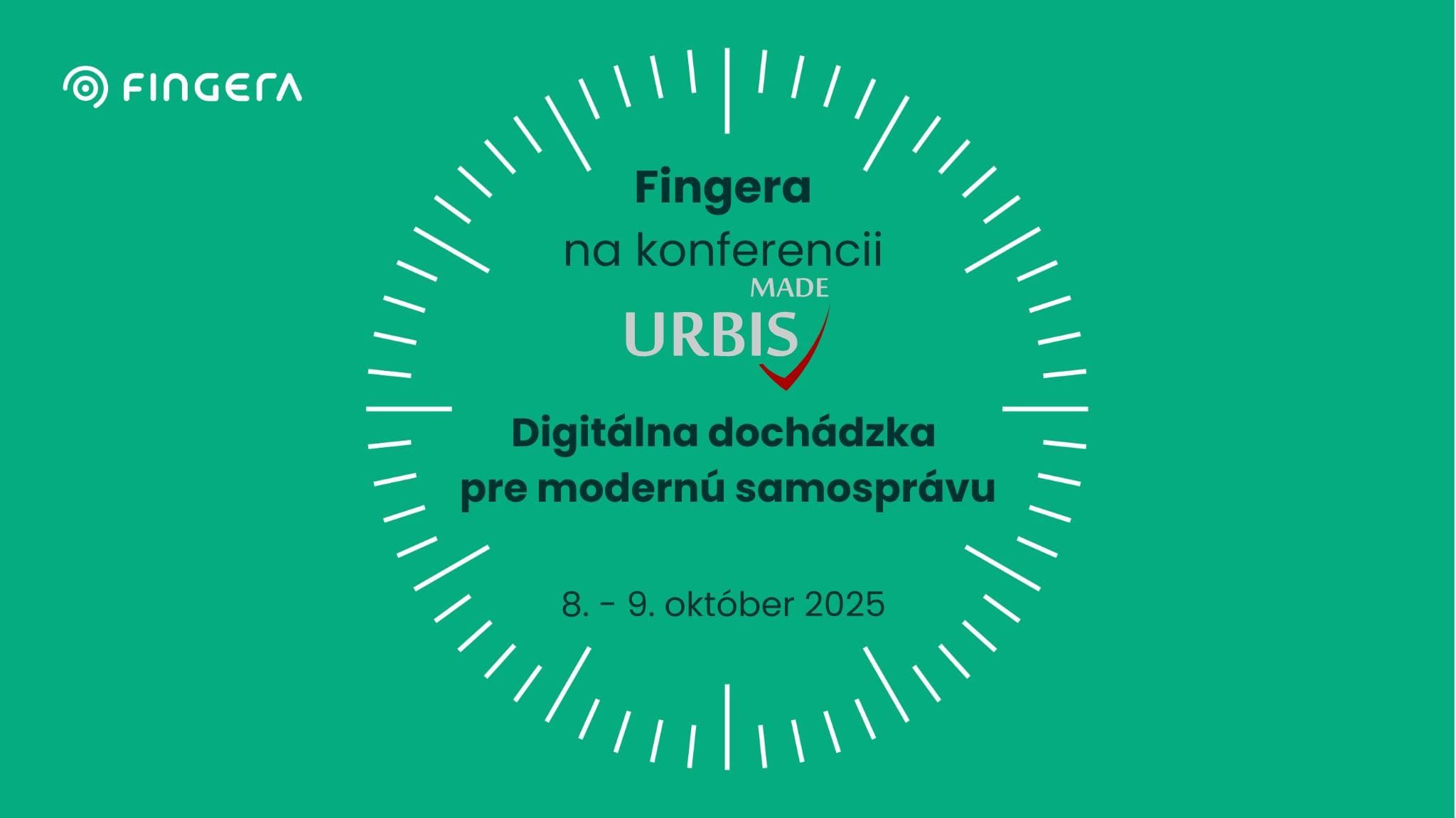 Fingera na konferencii URBIS 2025