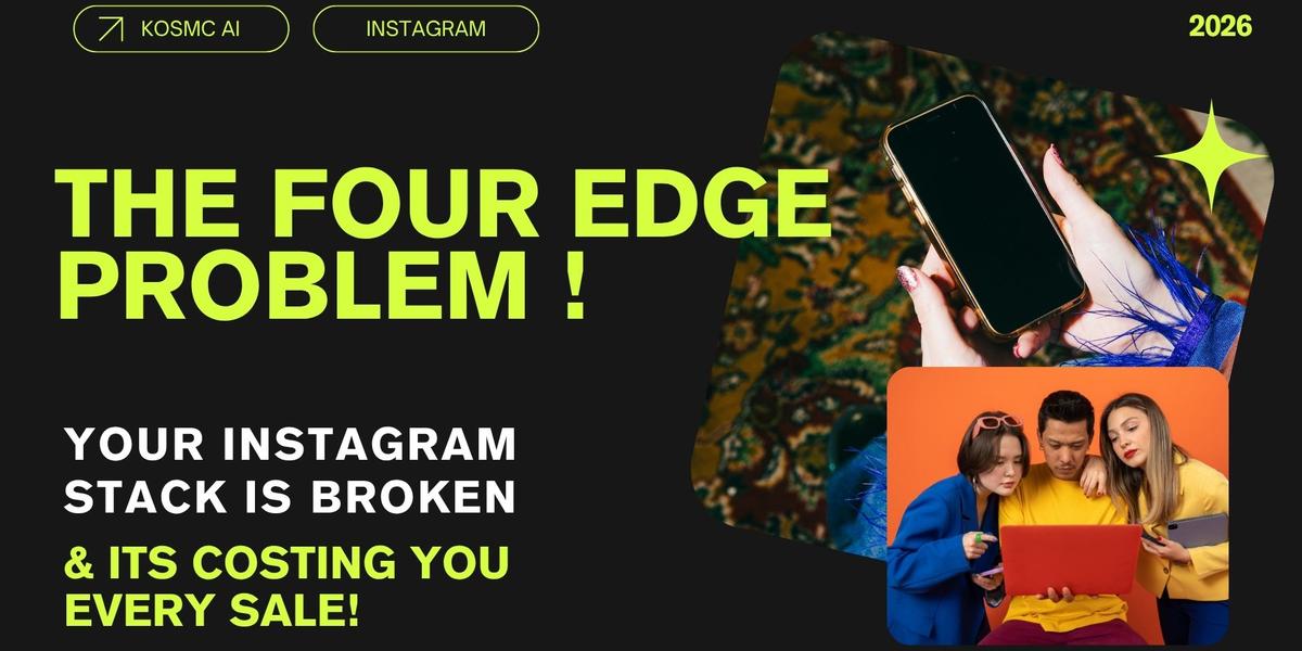 The Four-Edge Problem: Why Indian D2C's Instagram Stack Needs One Operating System, Not Four Tools