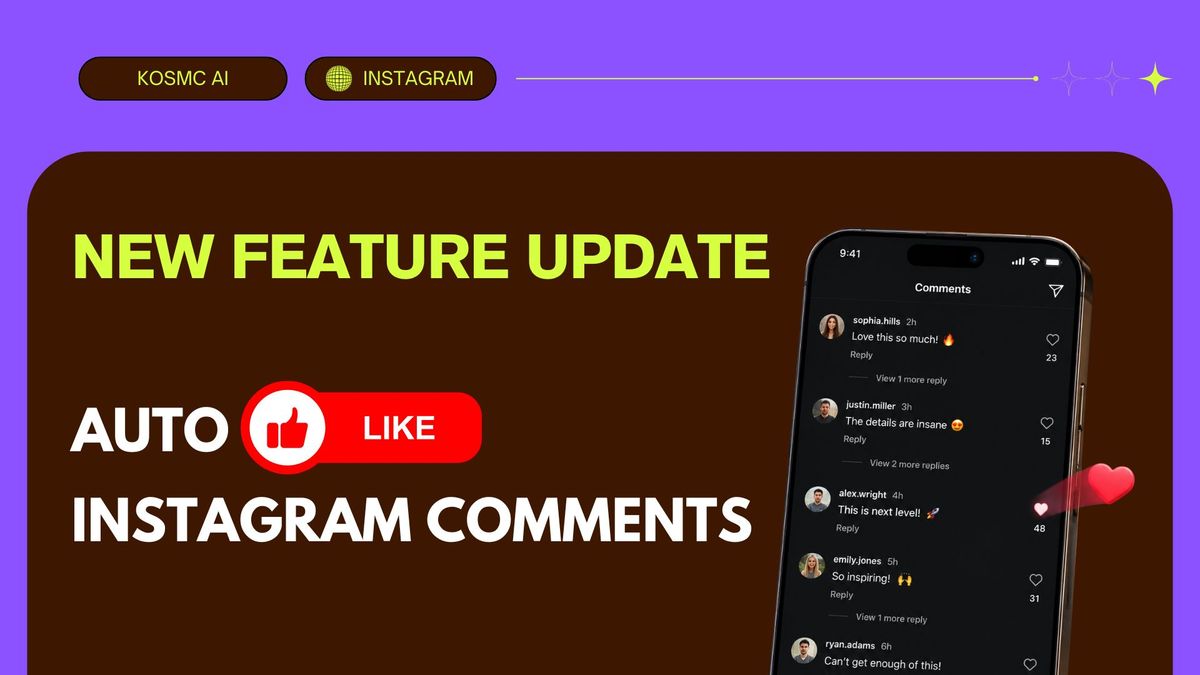 Auto Likes on Every Comment