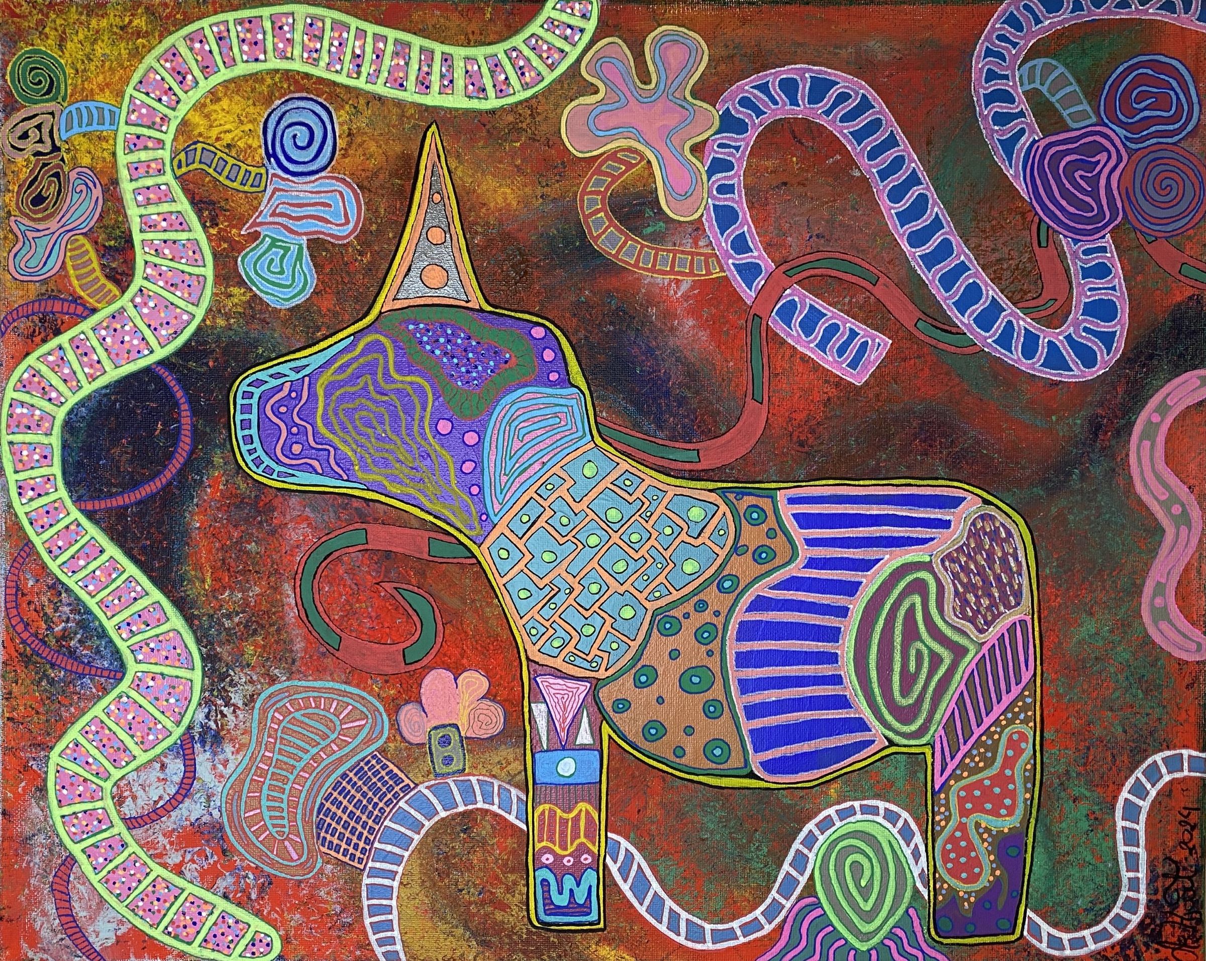 Dalahäst At A Party