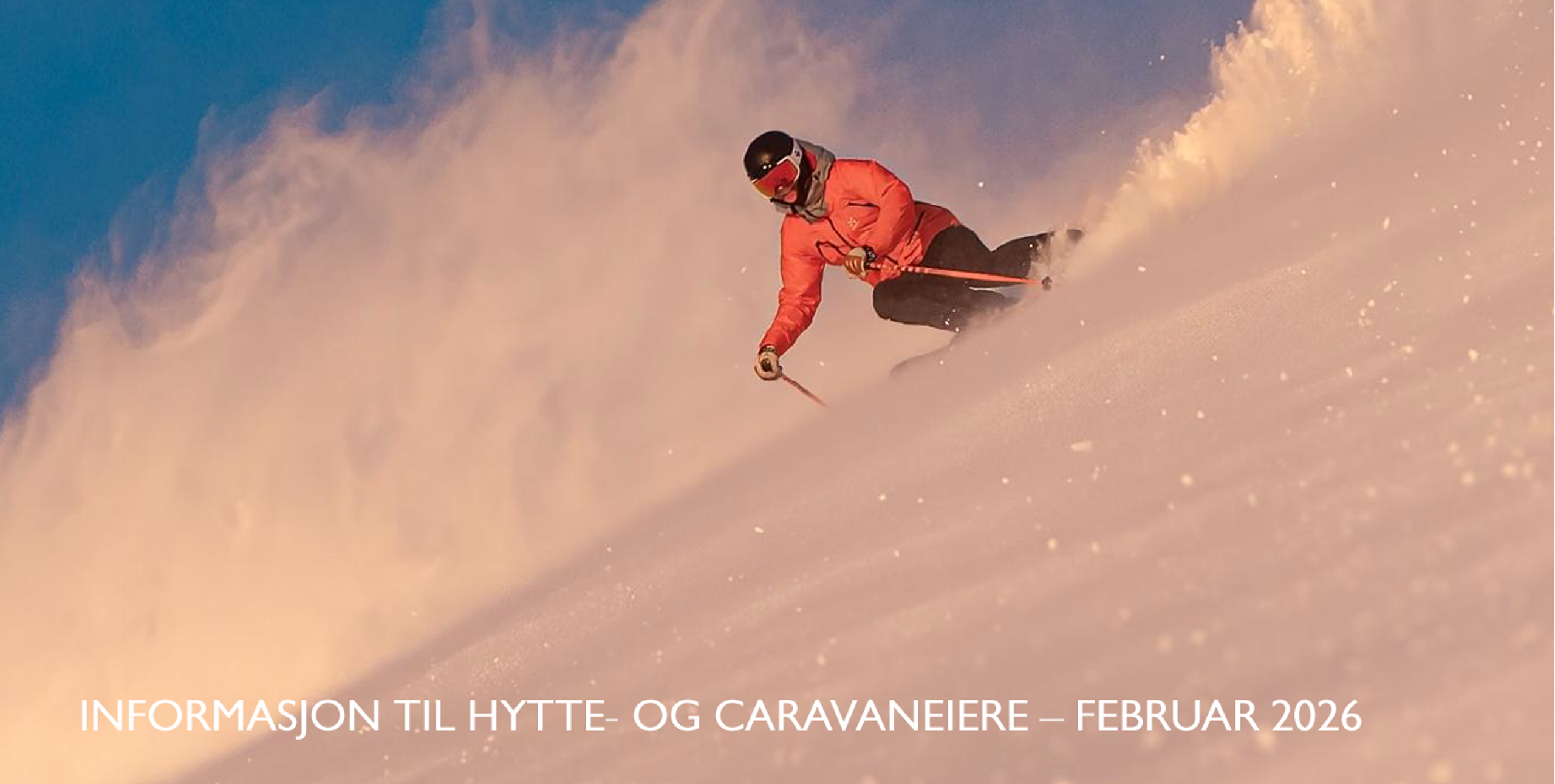 Informasjon til hytte- og caravaneiere