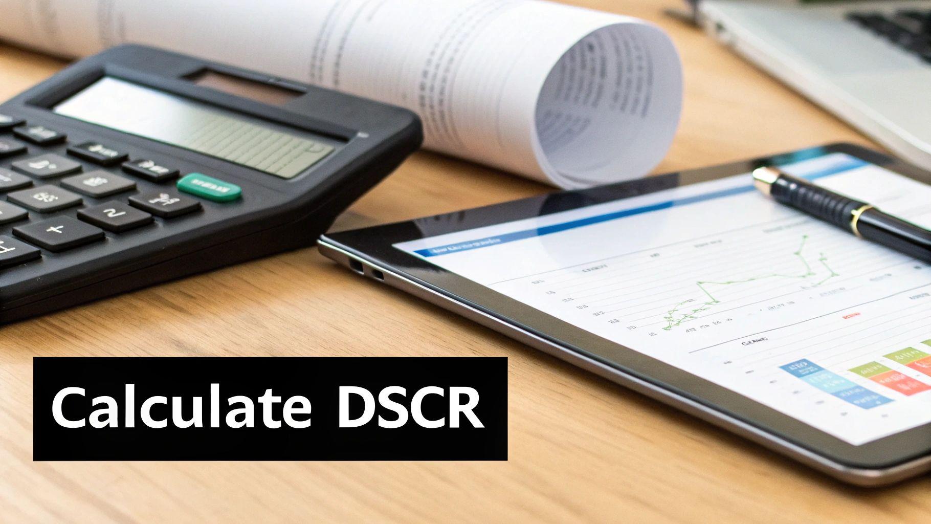 A loan officer reviewing a checklist with a real estate investor, symbolizing the DSCR loan requirements.
