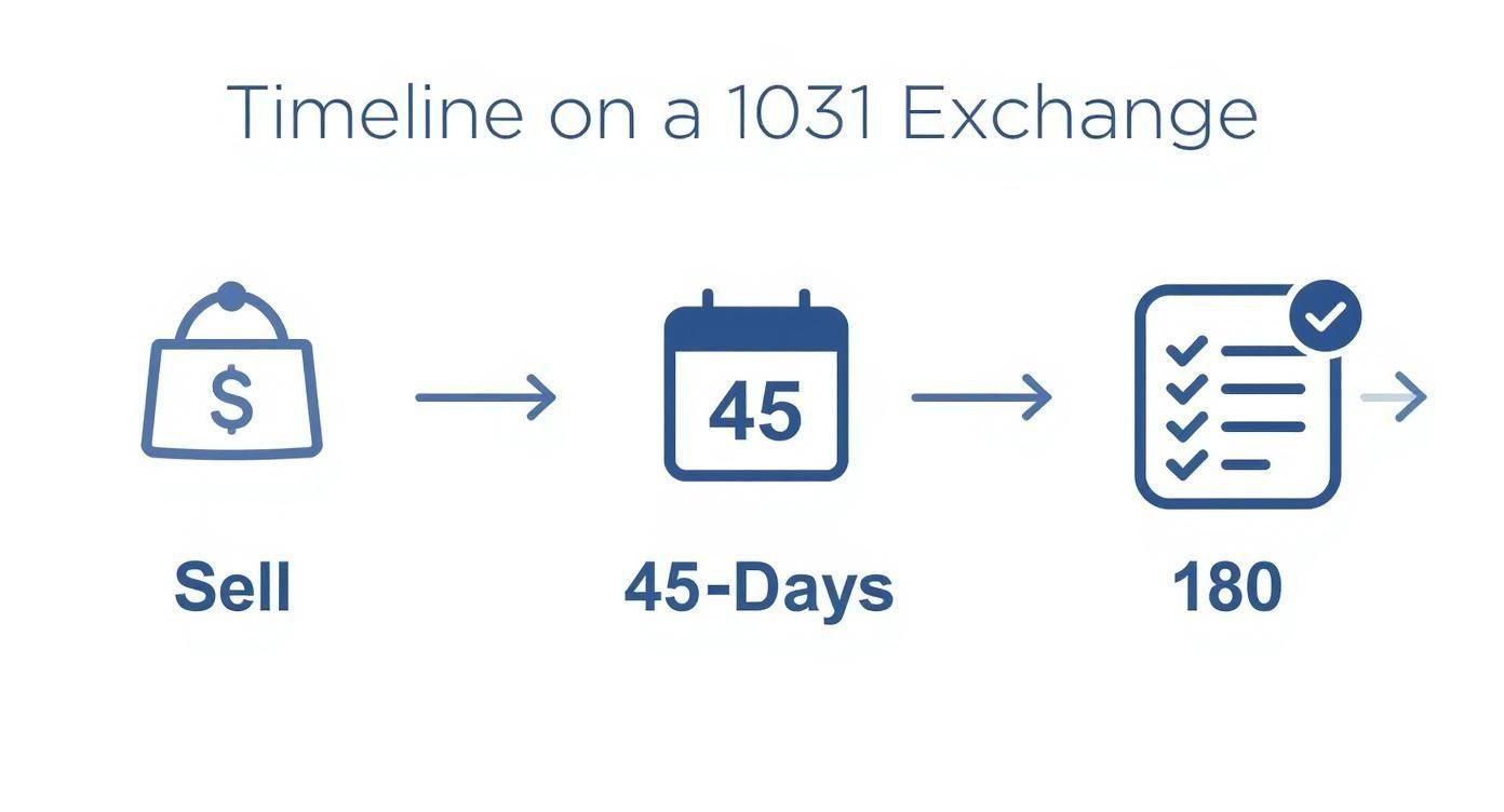 Infographic about a 1031 exchange
