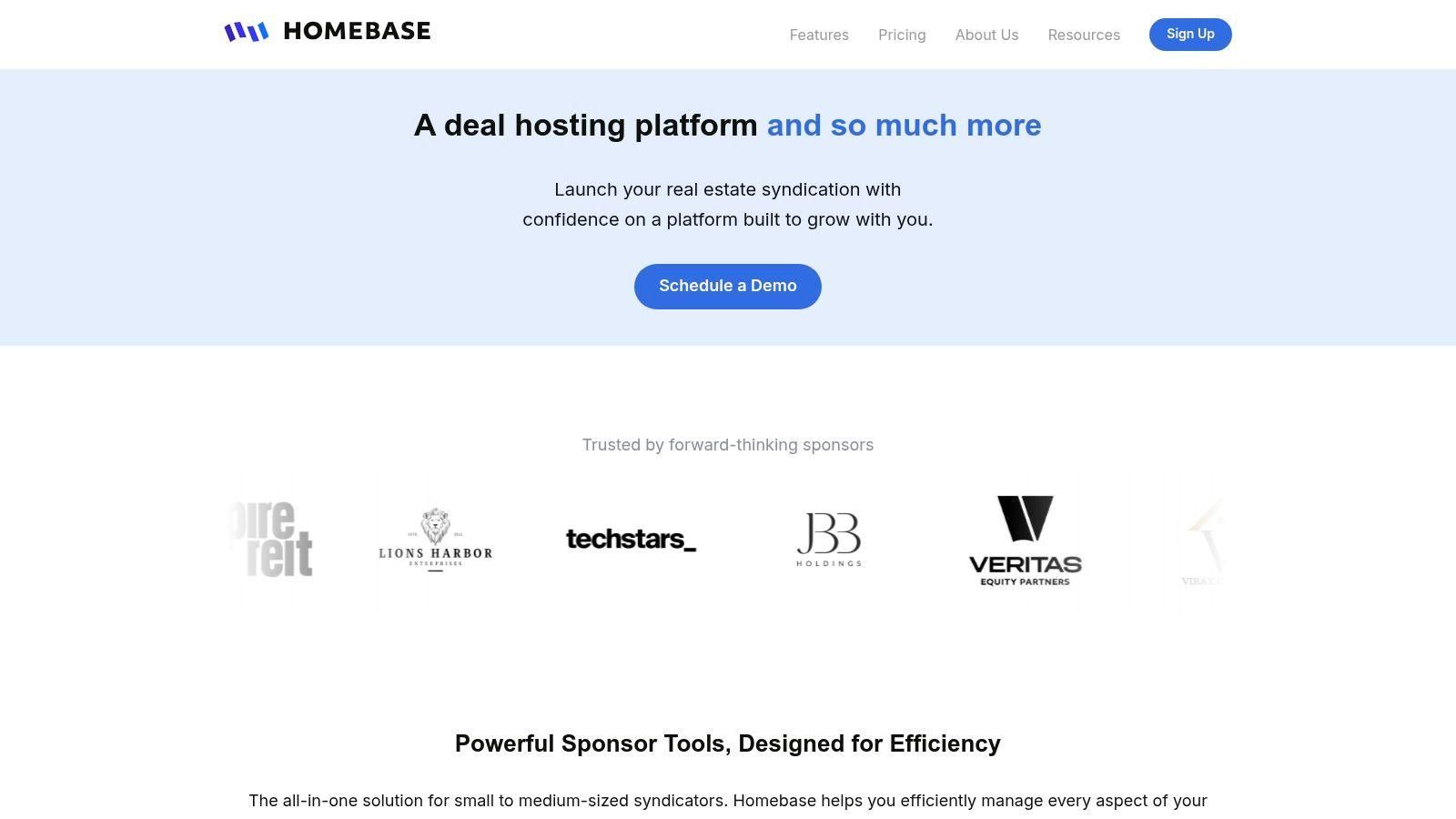 Homebase Features