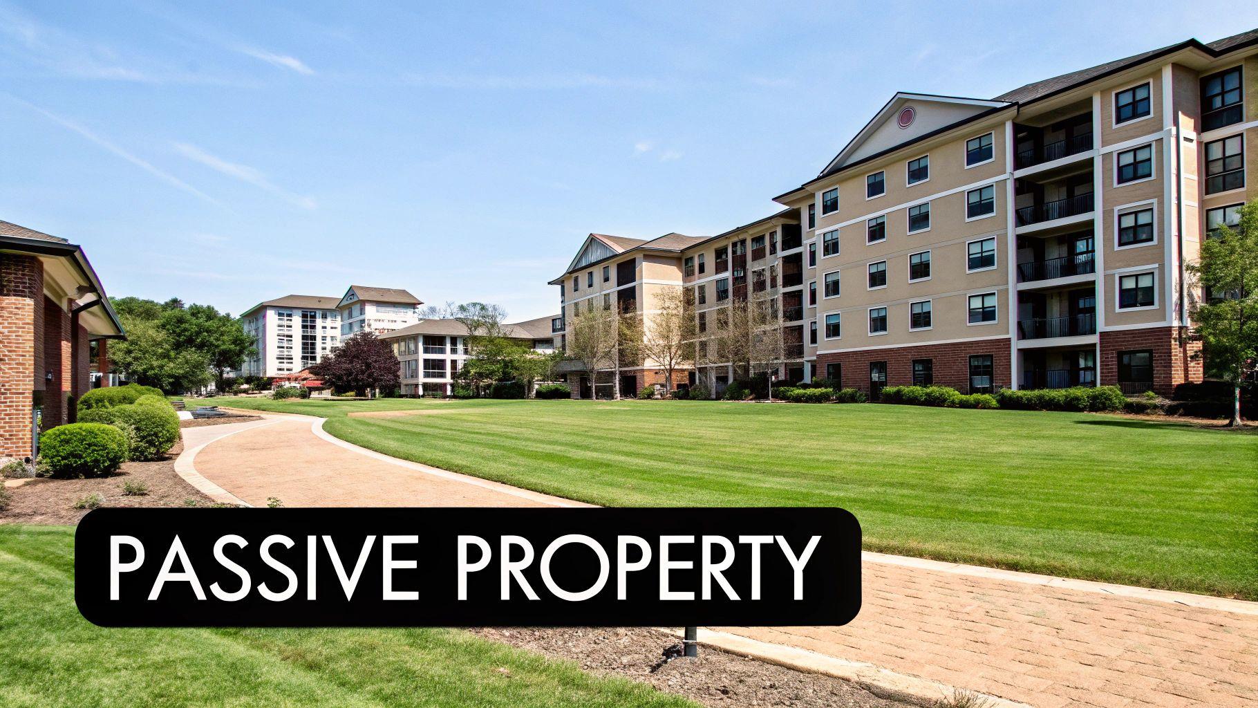 A group of diverse investors reviewing architectural plans for a large real estate project, symbolizing a partnership.