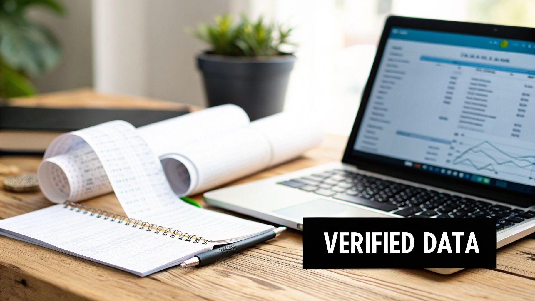 A calculator and pen on top of financial documents related to a commercial building valuation