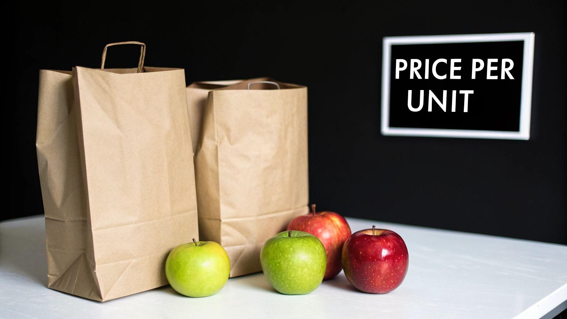 A row of modern apartment buildings, representing multifamily units for investment