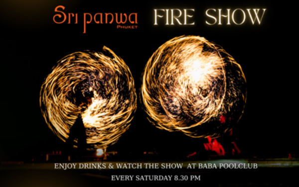 Fire Show at Baba Poolclub