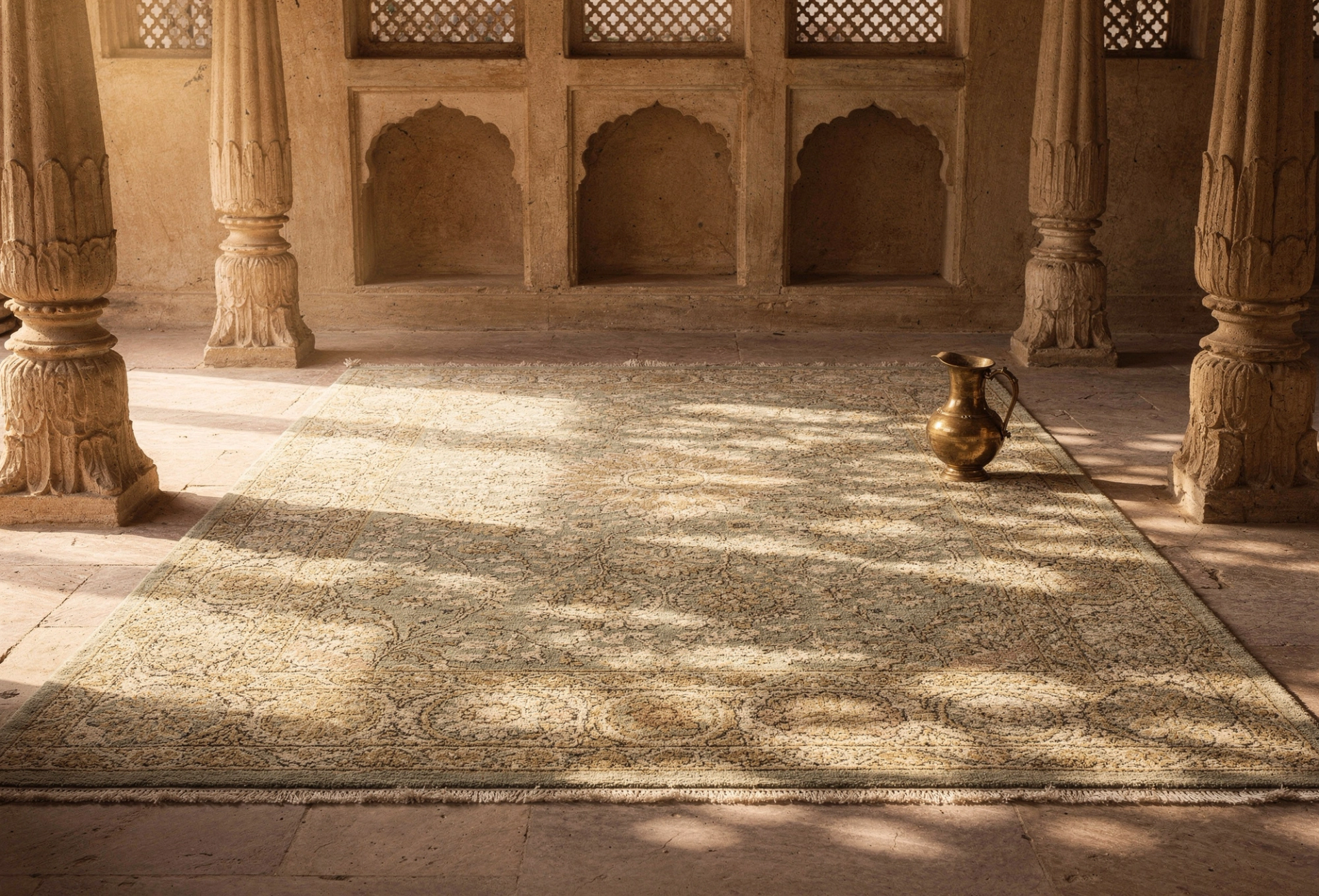 The Indian Heritage collection — The Courtly Elegance of Royal India, Woven for Sophisticated Spaces.