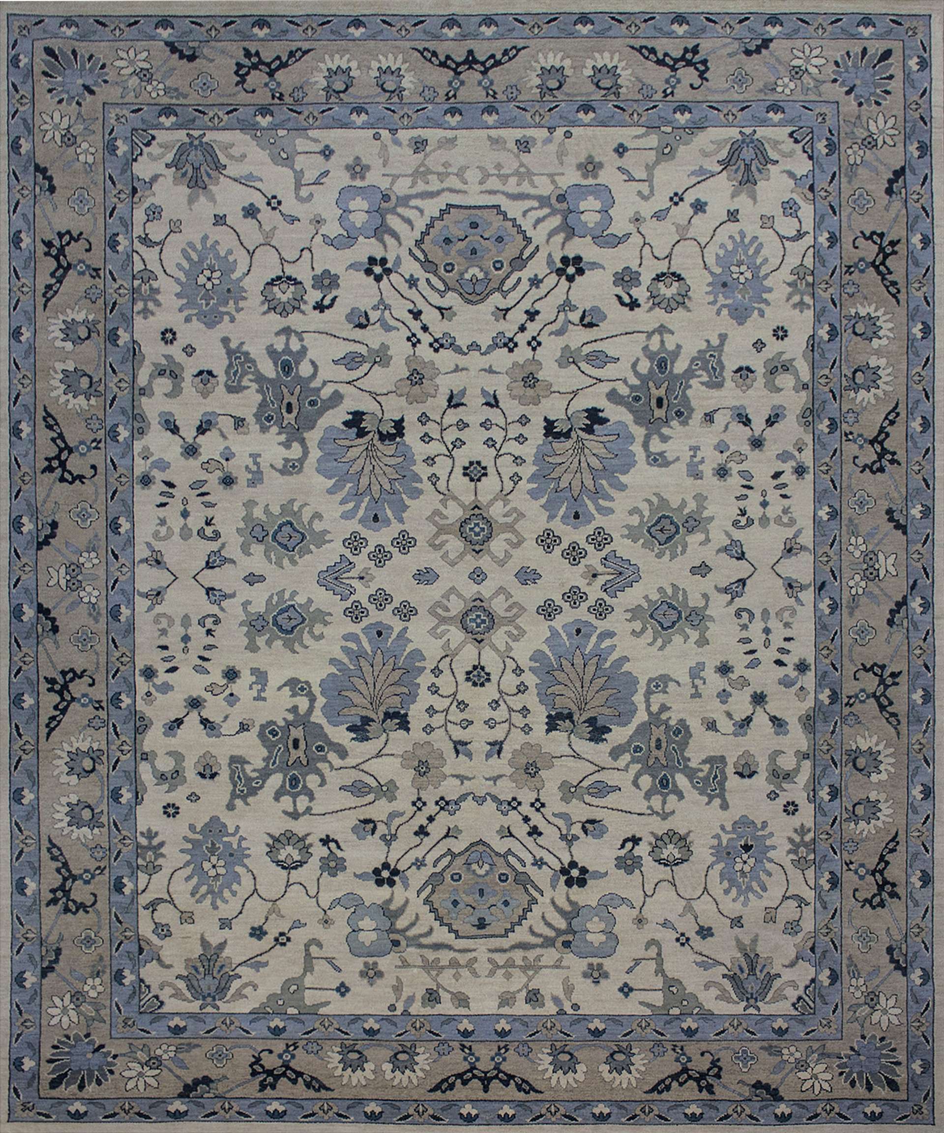Cornflower Oushak