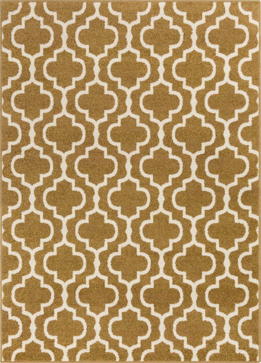 Mustard Quatrefoil