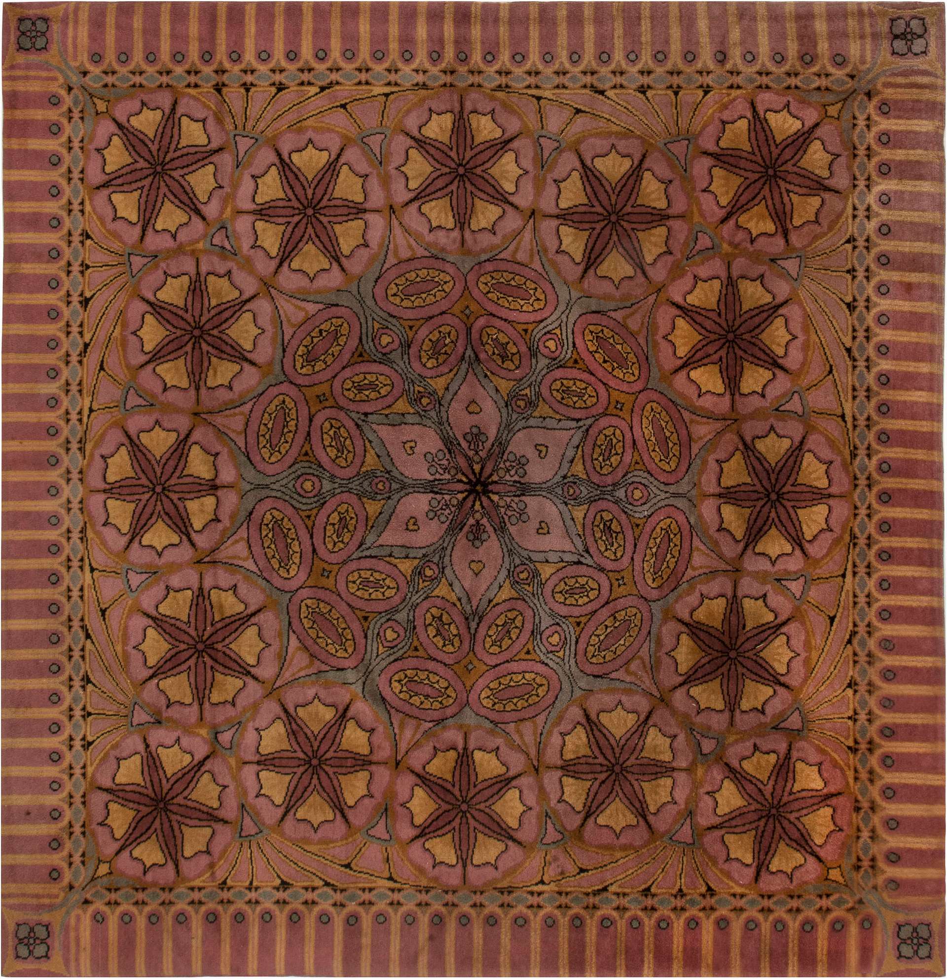 Mauve Rosette