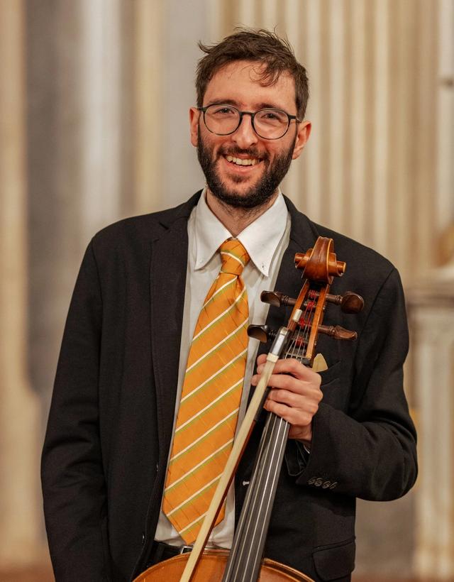 Ritratto di Mitja Liboni, Violoncello