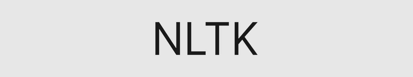 NLTK (Natural language toolkit)