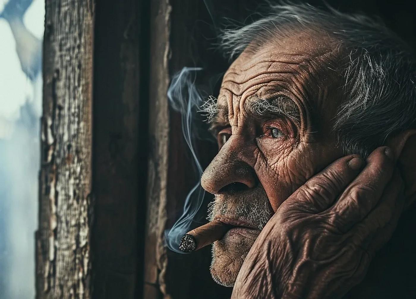 midjourney old man