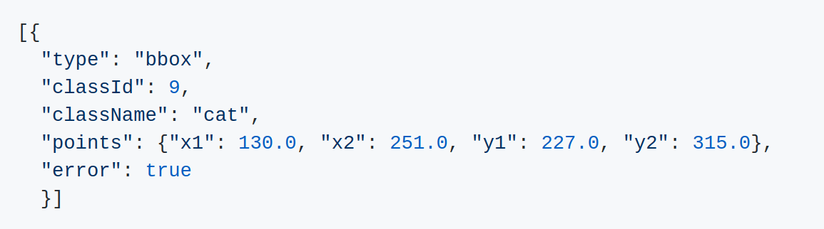 JSON Code Block 1