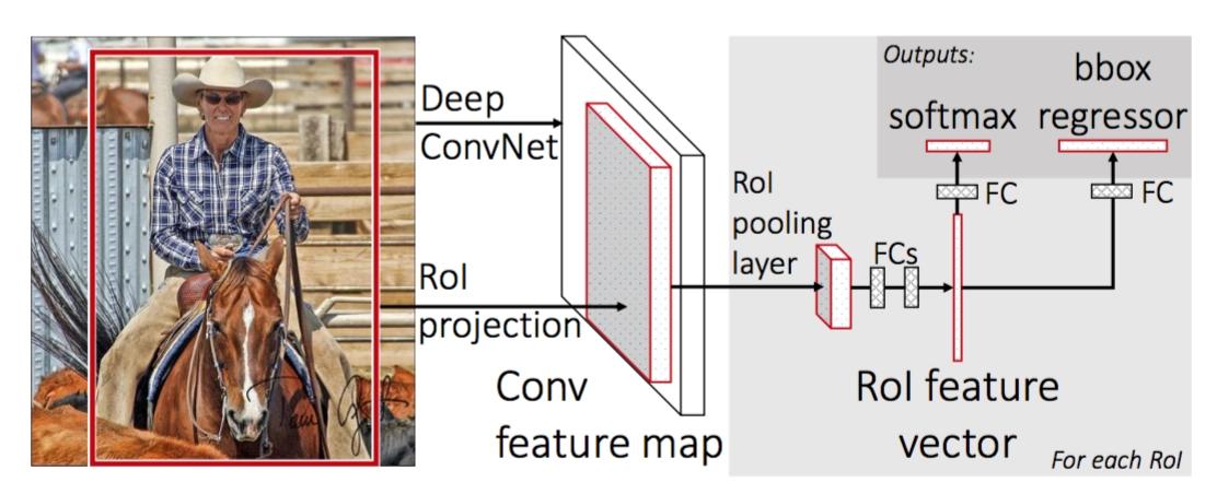 fast region based convolutional neural network