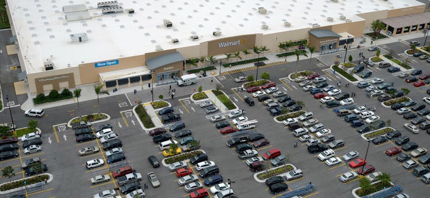 walmart parking lot