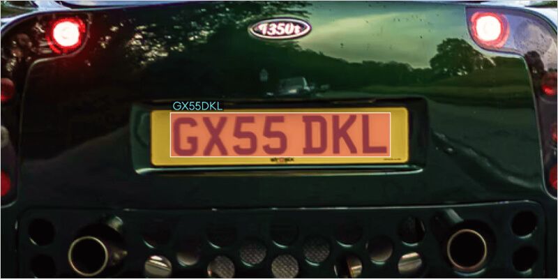 number plate recognition