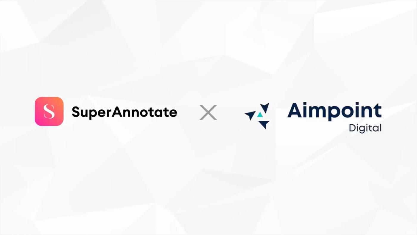superannotate aimpoint digital partnership