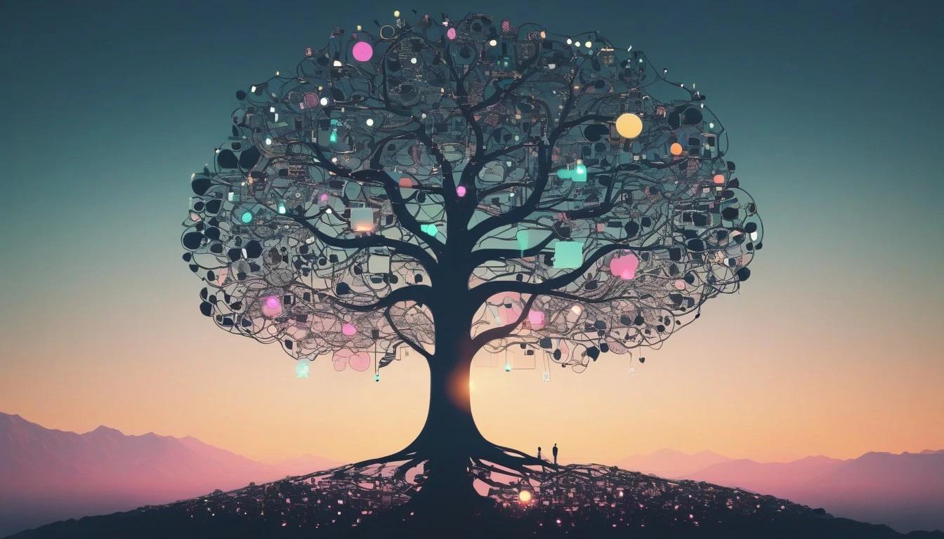ai generated tree of thoughts